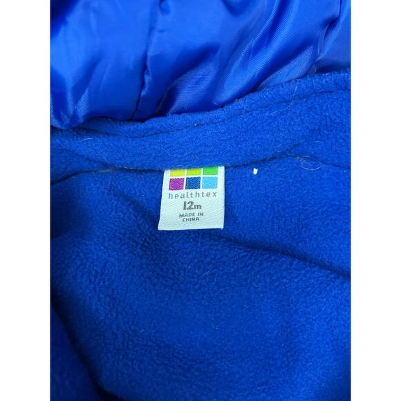 HEALTHTEX Boy’s Zip Up Winter/Snow Suit / Size: 12 Months - Picture 3 of 11